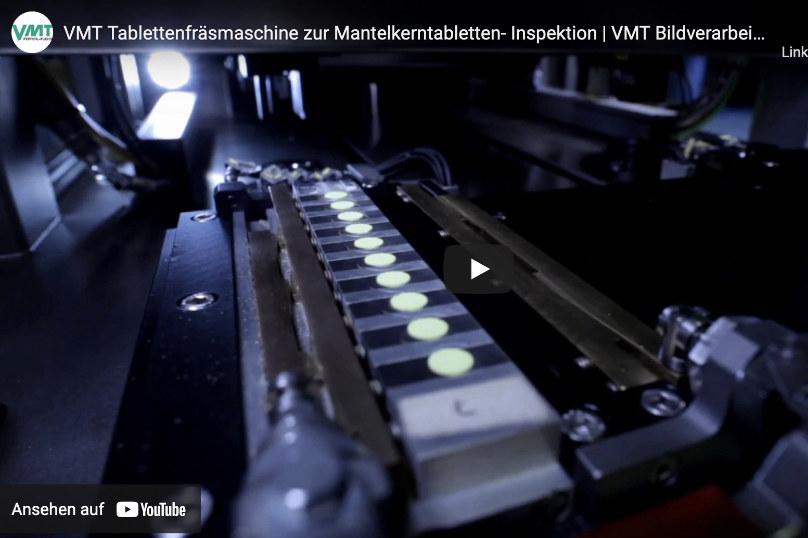 VMT bietet Tablettenfräsmaschine zur Mantelkerntabletten-Inspektion