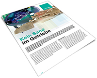 Sandkerninspektion mit dem VMT SpinScan 3D-System