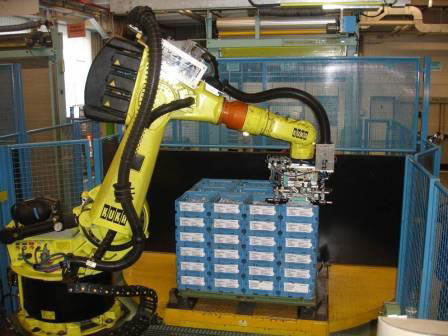 Automatische Depalettierung von Kleinladungsträgern