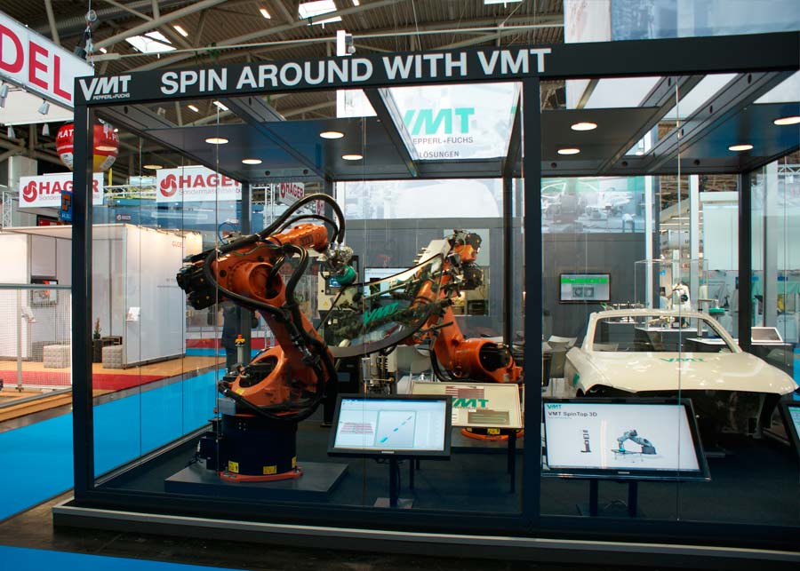 Automatica Messe 2014 - VMT Bildverarbeitungssysteme GmbH