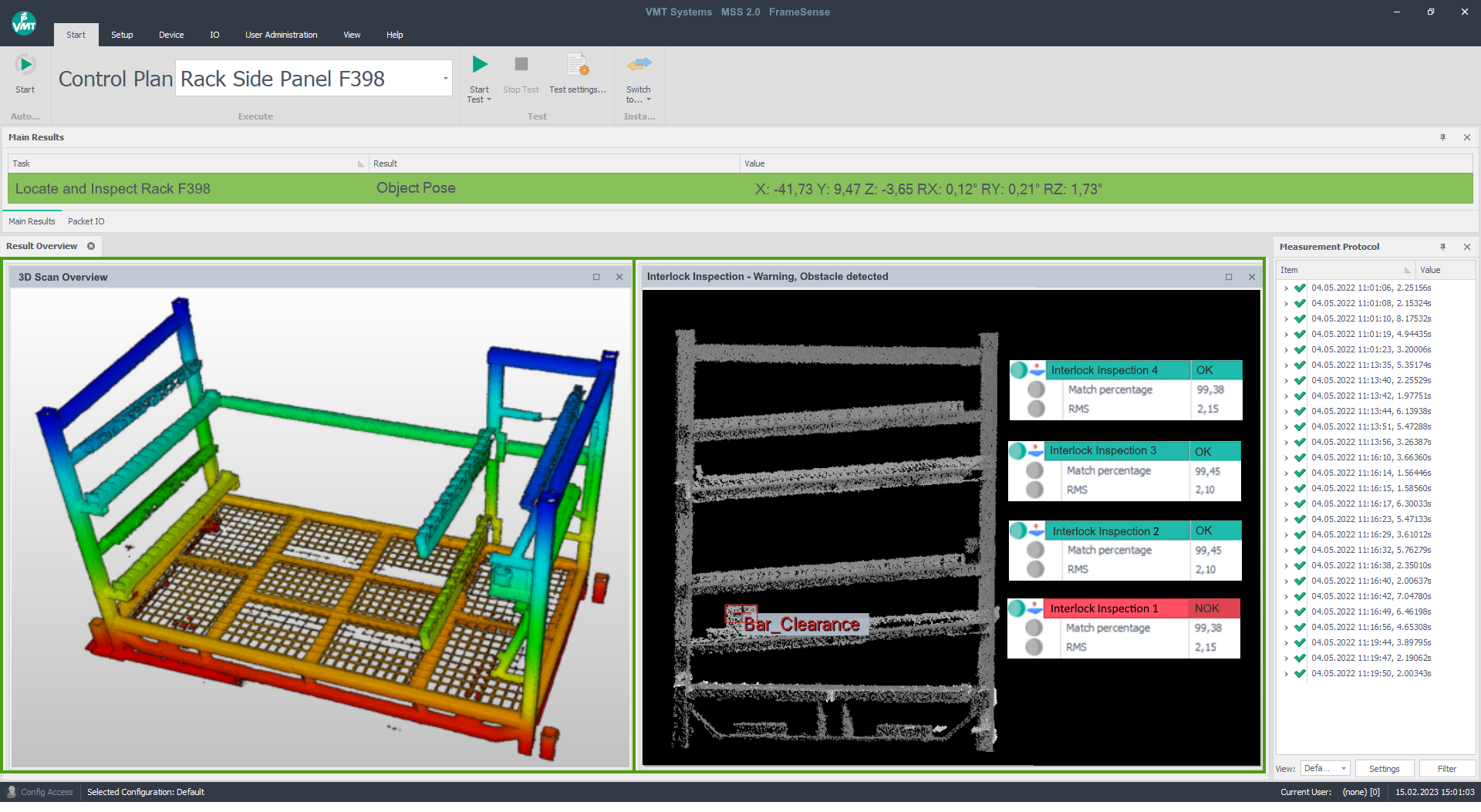 FrameSense en inVISION