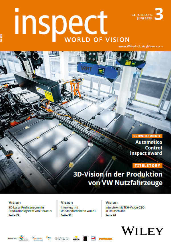 3D vision in the production of VW Nutzfahrzeuge